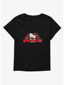 Budget 🛒 Hello Kitty Apples 👧 Girls T-Shirt Plus Size 😍