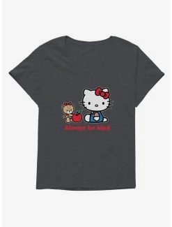 Brand new 🔥 Hello Kitty Be Kind 👧 Girls T-Shirt Plus Size 🔥