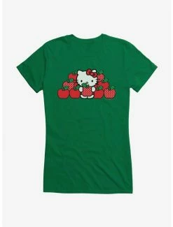 Coupon 🥰 Hello Kitty Apples 👧 Girls T-Shirt 😍 -Hello Kitty Sales Shop 17689824 hi