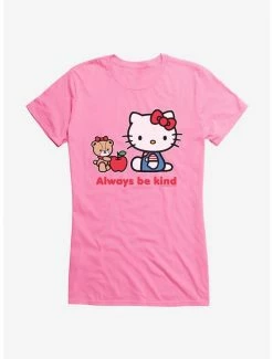 Best Pirce 🧨 Hello Kitty Be Kind 👧 Girls T-Shirt ✨ -Hello Kitty Sales Shop 17689859 hi