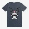Outlet ⌛ Kuromi Angry Grin T-Shirt 👏