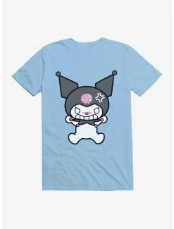Outlet ⌛ Kuromi Angry Grin T-Shirt 👏 -Hello Kitty Sales Shop 17793454 hi