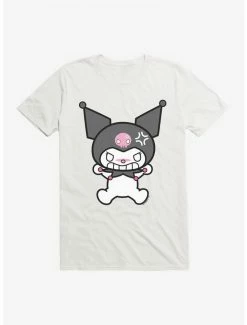 Outlet ⌛ Kuromi Angry Grin T-Shirt 👏 -Hello Kitty Sales Shop 17793481 hi