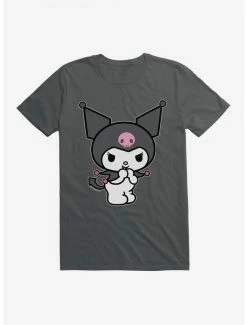 Best reviews of 👏 Kuromi Evil Giggle T-Shirt 😉 -Hello Kitty Sales Shop 17793499 hi