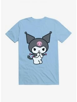 Best reviews of 👏 Kuromi Evil Giggle T-Shirt 😉 -Hello Kitty Sales Shop 17793535 hi
