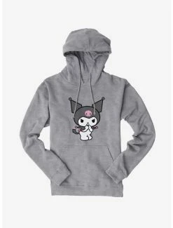 Wholesale 😉 Kuromi Evil Giggle Hoodie 🧨 -Hello Kitty Sales Shop 17794106 hi
