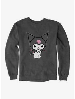 Discount ✔️ Kuromi Evil Giggle Sweatshirt ✔️ -Hello Kitty Sales Shop 17794151 hi