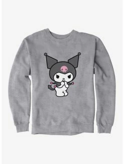 Discount ✔️ Kuromi Evil Giggle Sweatshirt ✔️ -Hello Kitty Sales Shop 17794158 hi