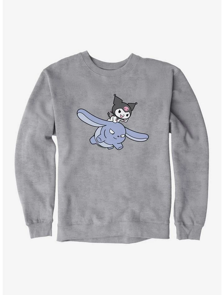 Buy 🎉 Kuromi Flying Baku Sweatshirt 😉 4 Buy 🎉 Kuromi Flying Baku Sweatshirt 😉 - Image 4