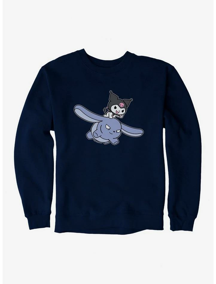 Buy 🎉 Kuromi Flying Baku Sweatshirt 😉 5 Buy 🎉 Kuromi Flying Baku Sweatshirt 😉 - Image 5