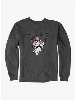 Best Pirce 🤩 Kuromi Heart Eyes Sweatshirt 🎉 -Hello Kitty Sales Shop 17794256 hi 1