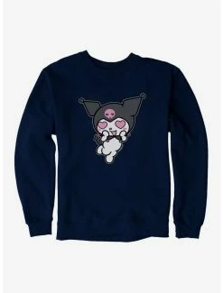 Best Pirce 🤩 Kuromi Heart Eyes Sweatshirt 🎉 -Hello Kitty Sales Shop 17794270 hi