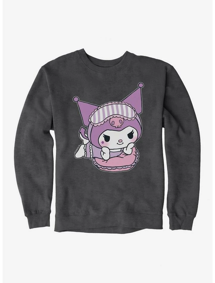 Best Sale ๐ Kuromi Sleepover Sweatshirt โจ 3 Best Sale ๐ Kuromi Sleepover Sweatshirt โจ - Image 3