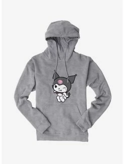 New 🥰 Kuromi Flirty Wink Hoodie 👏 -Hello Kitty Sales Shop 17794441 hi
