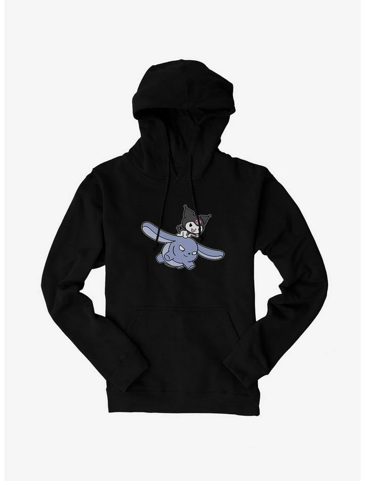 Promo ๐ Kuromi Flying Baku Hoodie ๐ 2 Promo ๐ Kuromi Flying Baku Hoodie ๐ - Image 2