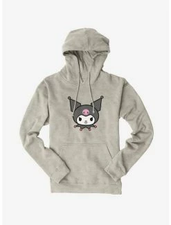 Buy 🔔 Kuromi Smiles Hoodie 🔥 -Hello Kitty Sales Shop 17794630 hi
