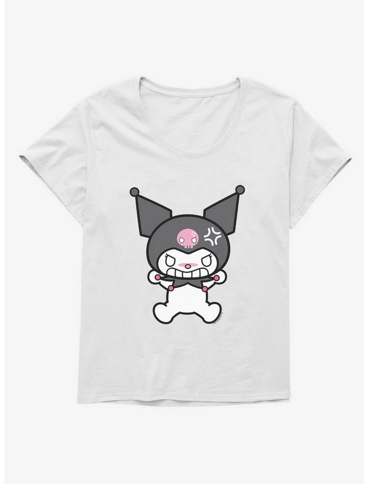 Budget ✨ Kuromi Angry Grin 👧 Girls T-Shirt Plus Size ⭐ 5 Budget ✨ Kuromi Angry Grin 👧 Girls T-Shirt Plus Size ⭐ - Image 5
