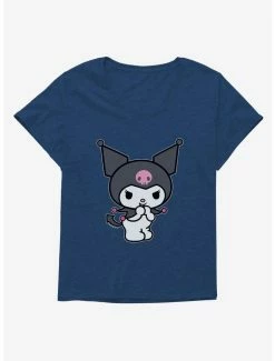 New 🎁 Kuromi Evil Giggle 👧 Girls T-Shirt Plus Size 🎉 -Hello Kitty Sales Shop 17794743 hi