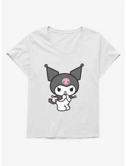 New 🎁 Kuromi Evil Giggle 👧 Girls T-Shirt Plus Size 🎉 -Hello Kitty Sales Shop 17794752 hi 1