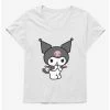 New 🎁 Kuromi Evil Giggle 👧 Girls T-Shirt Plus Size 🎉
