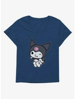 Outlet 😉 Kuromi Flirty Wink 👧 Girls T-Shirt Plus Size 😉 -Hello Kitty Sales Shop 17794779 hi