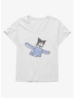 Deals 👏 Kuromi Flying Baku 👧 Girls T-Shirt Plus Size 🛒 -Hello Kitty Sales Shop 17794824 hi