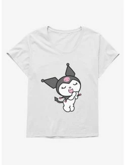 Promo ❤️ Kuromi Shy 👧 Girls T-Shirt Plus Size 🤩 -Hello Kitty Sales Shop 17794896 hi 1