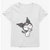 Promo ❤️ Kuromi Shy 👧 Girls T-Shirt Plus Size 🤩