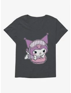 Buy 😉 Kuromi Sleepover 👧 Girls T-Shirt Plus Size 🔔 -Hello Kitty Sales Shop 17794914 hi