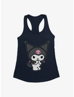 Hot Sale 💯 Kuromi Evil Giggle 👧 Girls Tank 🌟 -Hello Kitty Sales Shop 17823391 hi
