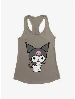 Hot Sale 💯 Kuromi Evil Giggle 👧 Girls Tank 🌟 -Hello Kitty Sales Shop 17823398 hi