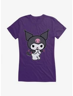 Promo 👍 Kuromi Evil Giggle 👧 Girls T-Shirt 😀 -Hello Kitty Sales Shop 17823653 hi