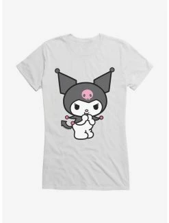 Promo 👍 Kuromi Evil Giggle 👧 Girls T-Shirt 😀 -Hello Kitty Sales Shop 17823660 hi