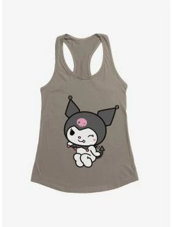 Best reviews of 🔔 Kuromi Flirty Wink 👧 Girls Tank ❤️ -Hello Kitty Sales Shop 17824033 hi