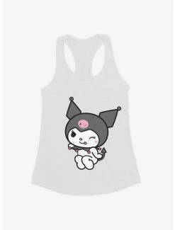 Best reviews of 🔔 Kuromi Flirty Wink 👧 Girls Tank ❤️ -Hello Kitty Sales Shop 17824040 hi