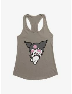 Discount ❤️ Kuromi Heart Eyes 👧 Girls Tank ✨ -Hello Kitty Sales Shop 17824103 hi