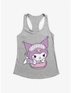 Budget 🎁 Kuromi Sleepover 👧 Girls Tank 💯 -Hello Kitty Sales Shop 17824159 hi