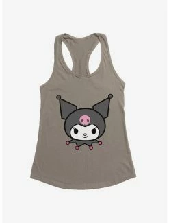 Best Pirce ⌛ Kuromi Smiles 👧 Girls Tank 😀 -Hello Kitty Sales Shop 17824208 hi