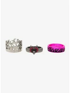 Discount ๐ Kuromi Flame Ring Set ๐งจ