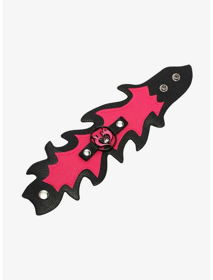 Hot Sale ⭐ Kuromi Flame Heart Cuff Bracelet 😀 2 Hot Sale ⭐ Kuromi Flame Heart Cuff Bracelet 😀 - Image 2