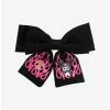 Outlet 🧨 Kuromi Skull Flames Hair Bow 👏