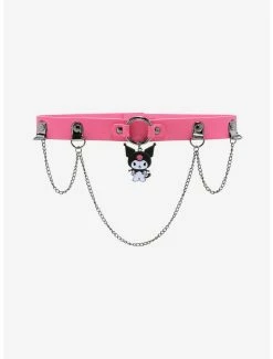 Best Sale 🤩 Kuromi Pink Chain Choker 🥰