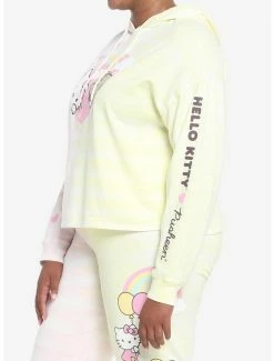 Buy ⌛ Hello Kitty X Pusheen Tie-Dye 👧 Girls Hoodie Plus Size 👍 -Hello Kitty Sales Shop 18008840 av3