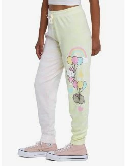 Best reviews of ✨ Hello Kitty X Pusheen Tie-Dye 👧 Girls Sweatpants ✨ -Hello Kitty Sales Shop 18008848 av3
