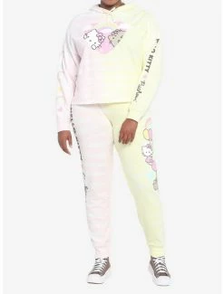Best Pirce 🤩 Hello Kitty X Pusheen Tie-Dye 👧 Girls Sweatpants Plus Size ⭐ -Hello Kitty Sales Shop 18008858 av2