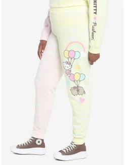 Best Pirce 🤩 Hello Kitty X Pusheen Tie-Dye 👧 Girls Sweatpants Plus Size ⭐ -Hello Kitty Sales Shop 18008858 av3