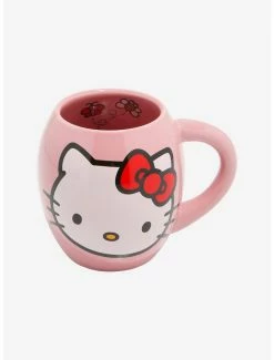 Best Pirce 🔔 Hello Kitty Pink Oval Mug 🌟