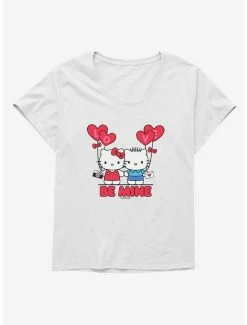 Outlet 🛒 Hello Kitty Be Mine 👧 Girls T-Shirt Plus Size ❤️ -Hello Kitty Sales Shop 18055360 hi