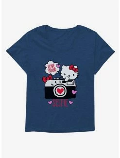 Buy 🧨 Hello Kitty Selfie Love 👧 Girls T-Shirt Plus Size 😉