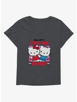 New 🥰 Hello Kitty You and Me 👧 Girls T-Shirt Plus Size 💯 -Hello Kitty Sales Shop 18055459 hi